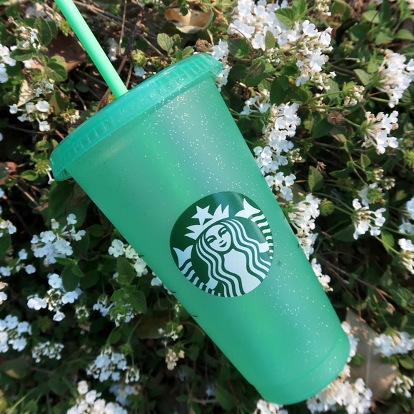 Starbucks Dining New Starbucks 220 Winter Ice Mint Blue Reusable